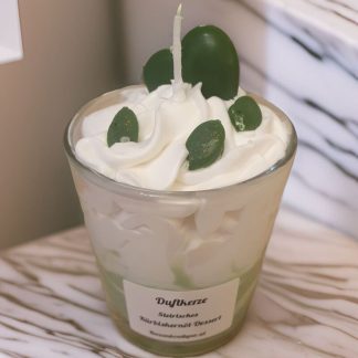 Steirische Kerze mit Schlag