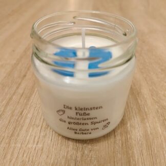 Duftkerze zur Geburt