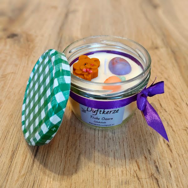 Große Osterduftkerze Schokolade