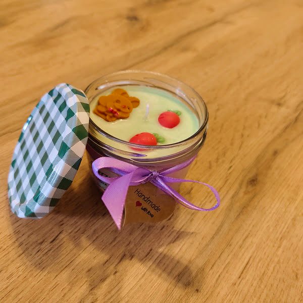 Die große Osterduftkerze Kokos-Vanille