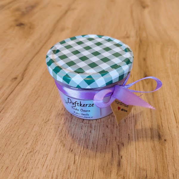 Die große Osterduftkerze Kokos-Vanille