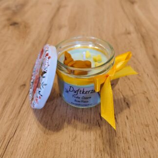 Oster-Duftkerze Birne-Freesie